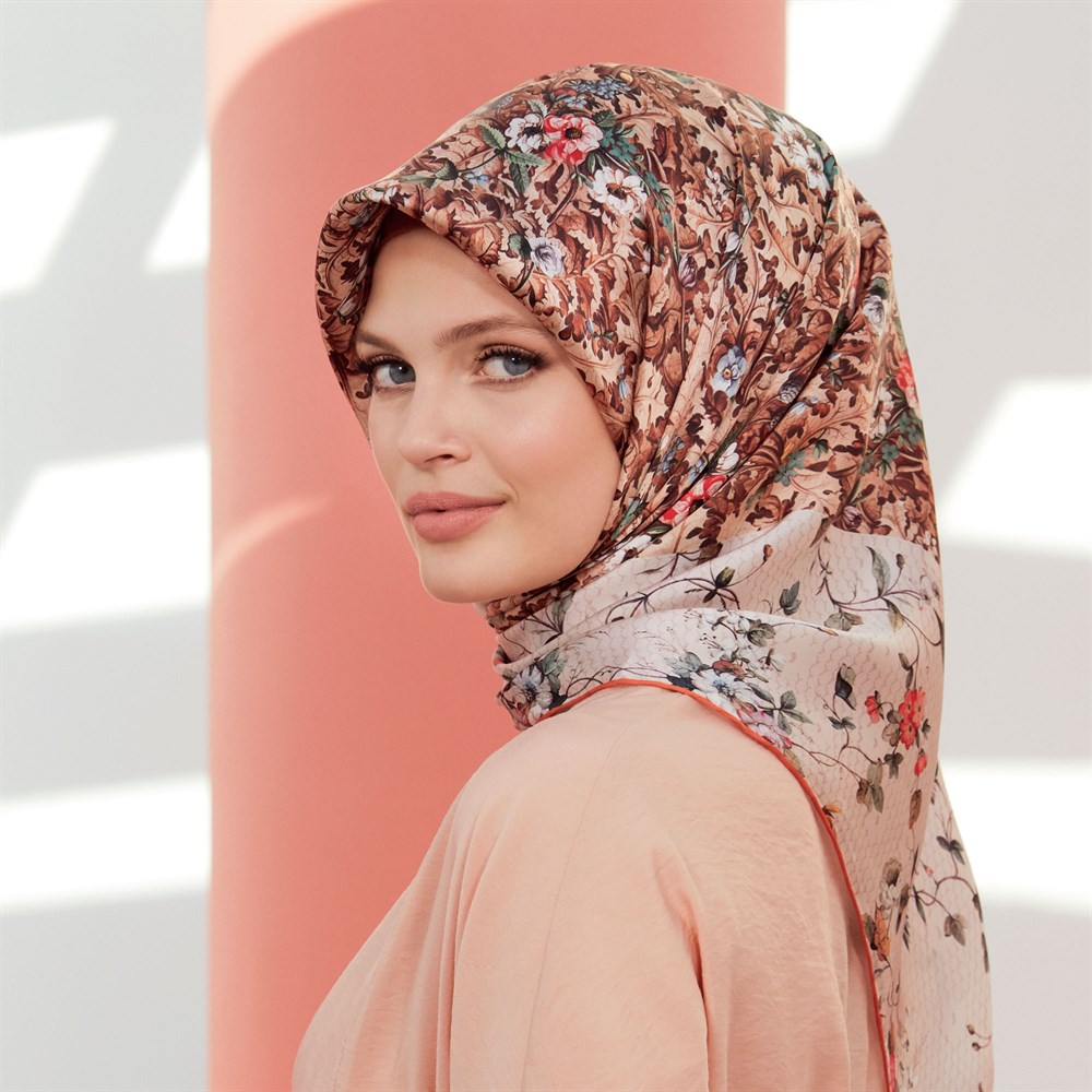 Armine İpek Eşarp 2020 İlkbahar-Yaz - 8329D 32 - Tivil