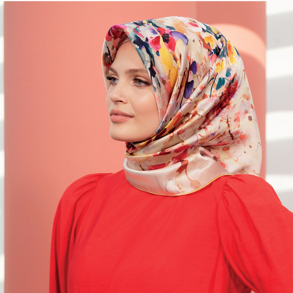 Armine İpek Eşarp 2020 İlkbahar-Yaz - 8321D 83 - Sura
