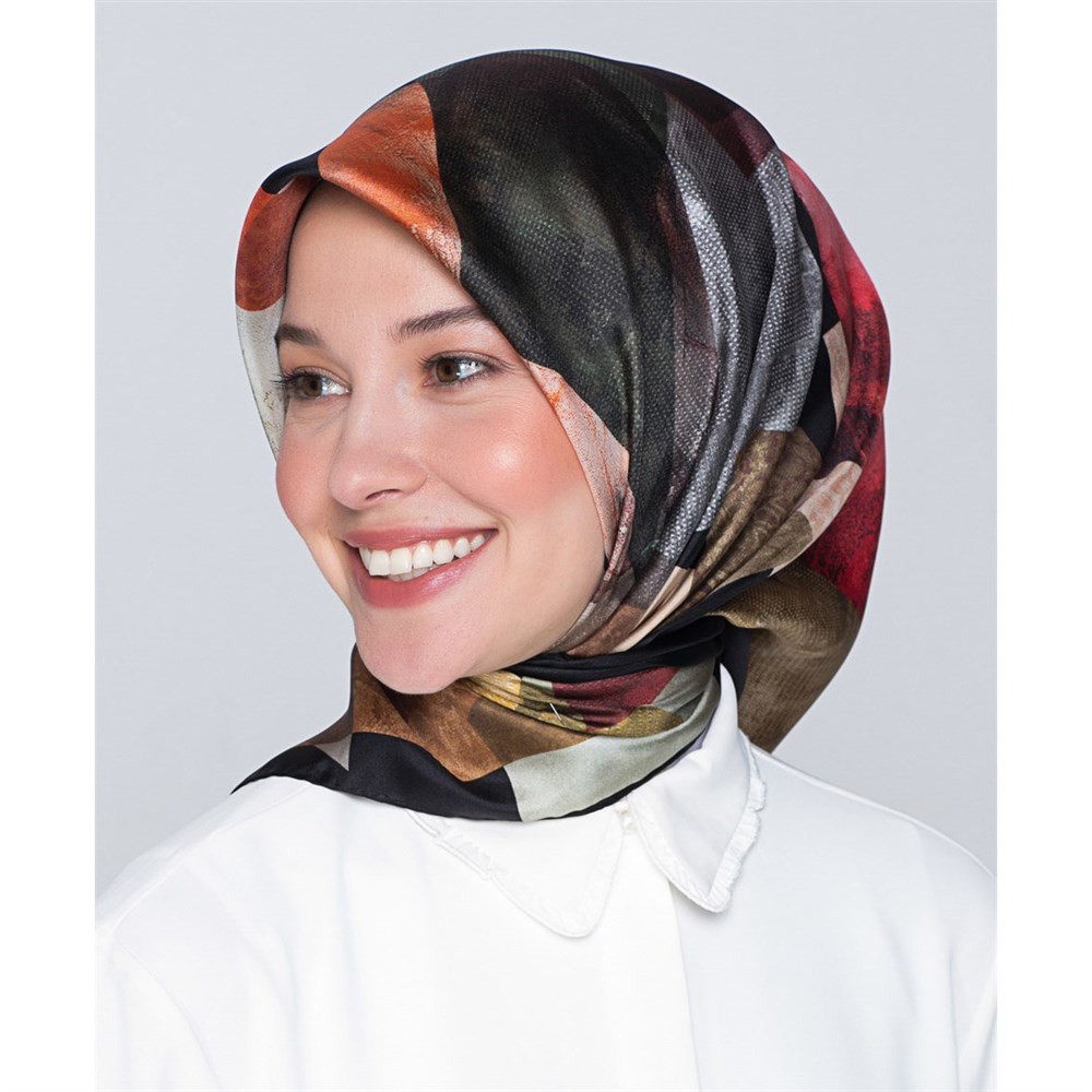 Armine Silk Scarf 2020 Spring-Summer - 8315D 34 - Satin
