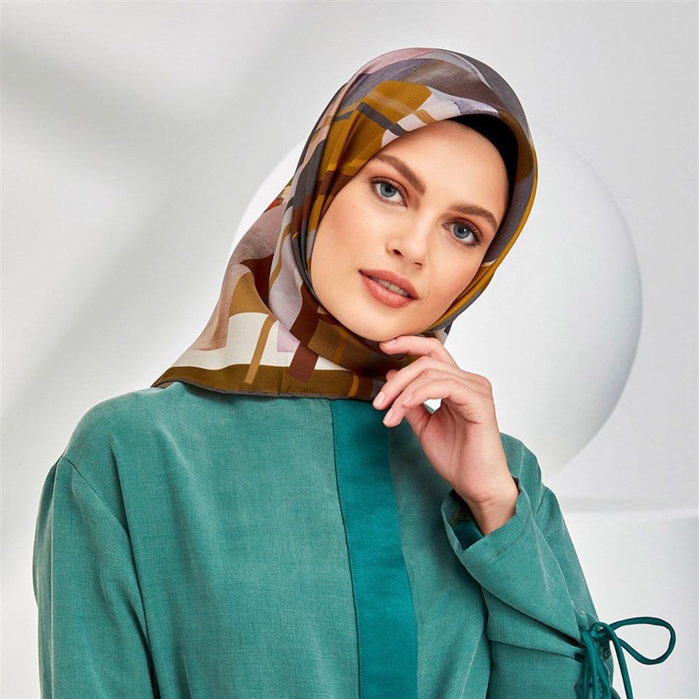 Armine İpek Eşarp 2020 İlkbahar-Yaz - 8308D 89 - Sura