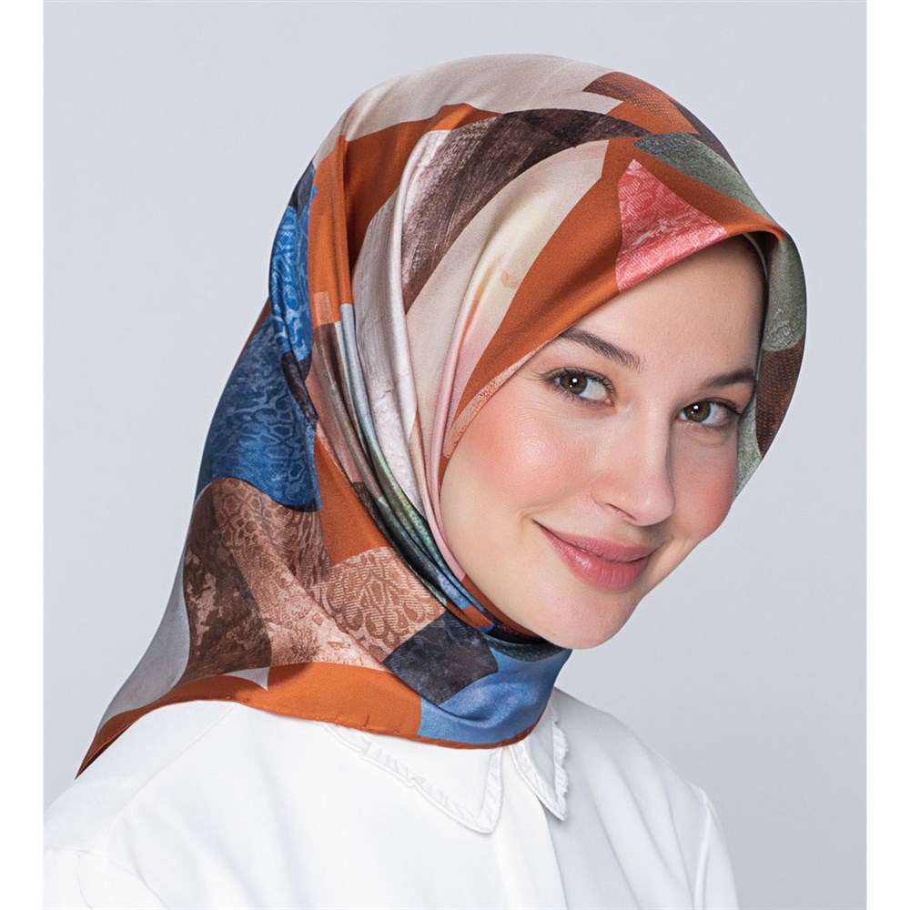 Armine Silk Scarf 2020 Spring-Summer - 8315D 86 - Satin