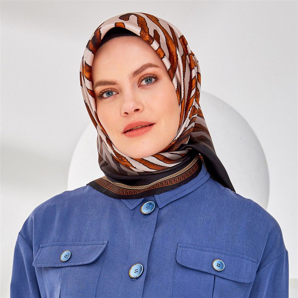 Armine İpek Eşarp 2020 İlkbahar-Yaz - 8345D 05 - Sura