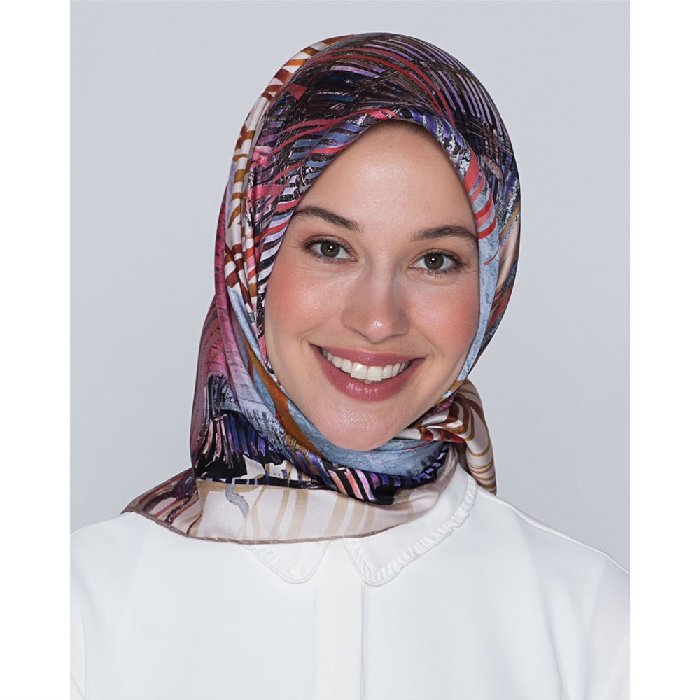 Armine Silk Scarf 2020 Spring-Summer - 8331D 02 - Satin