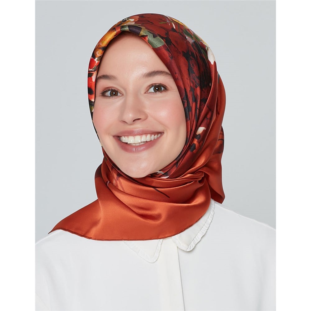 Armine Silk Scarf 2020 Spring-Summer - 8321D 06 - Satin