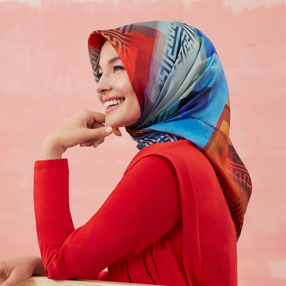 Armine İpek Eşarp 2020 Yeni Yaz - 8414D - 31 - Sura