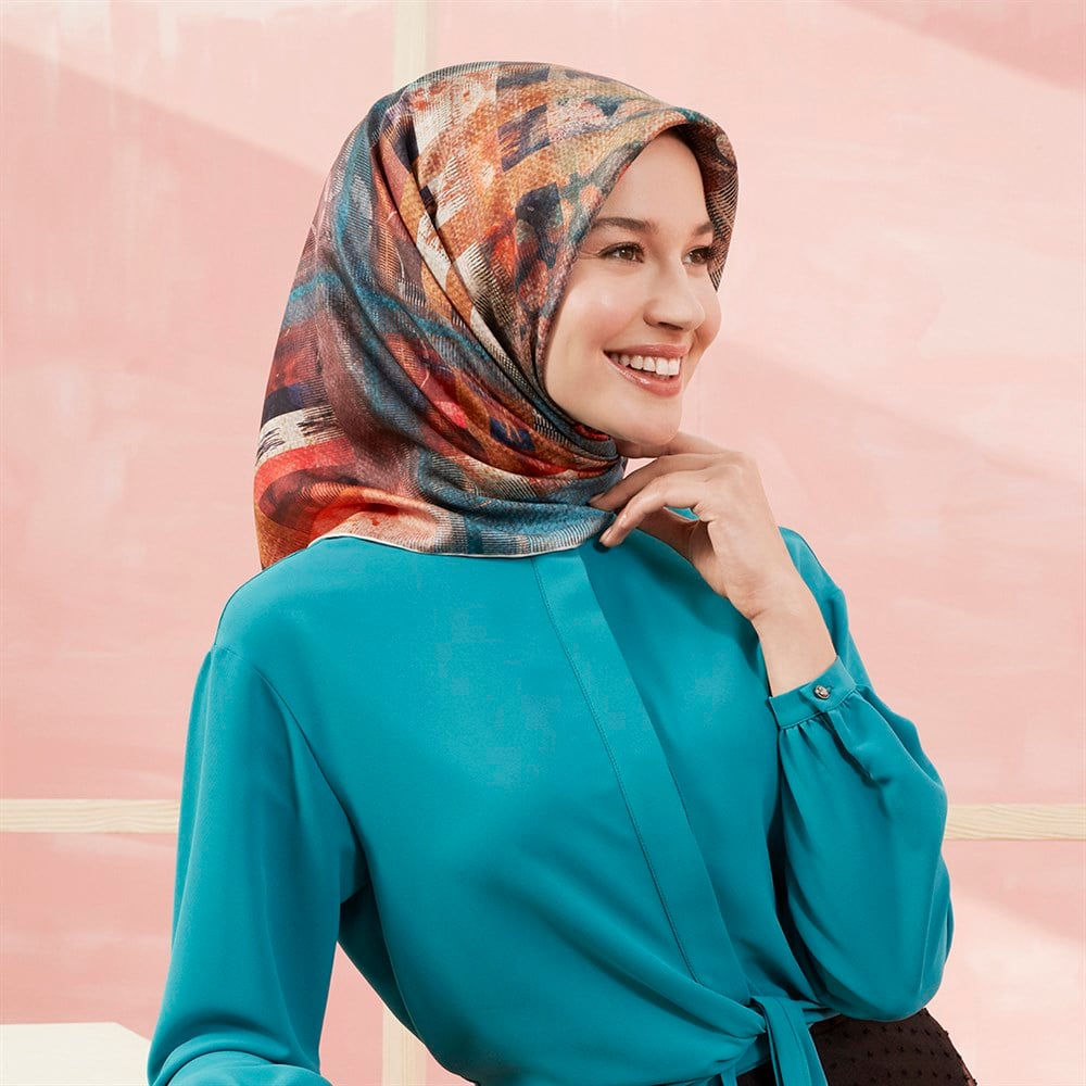 Armine İpek Eşarp 2020 Yeni Yaz - 8415D - 31 - Sura