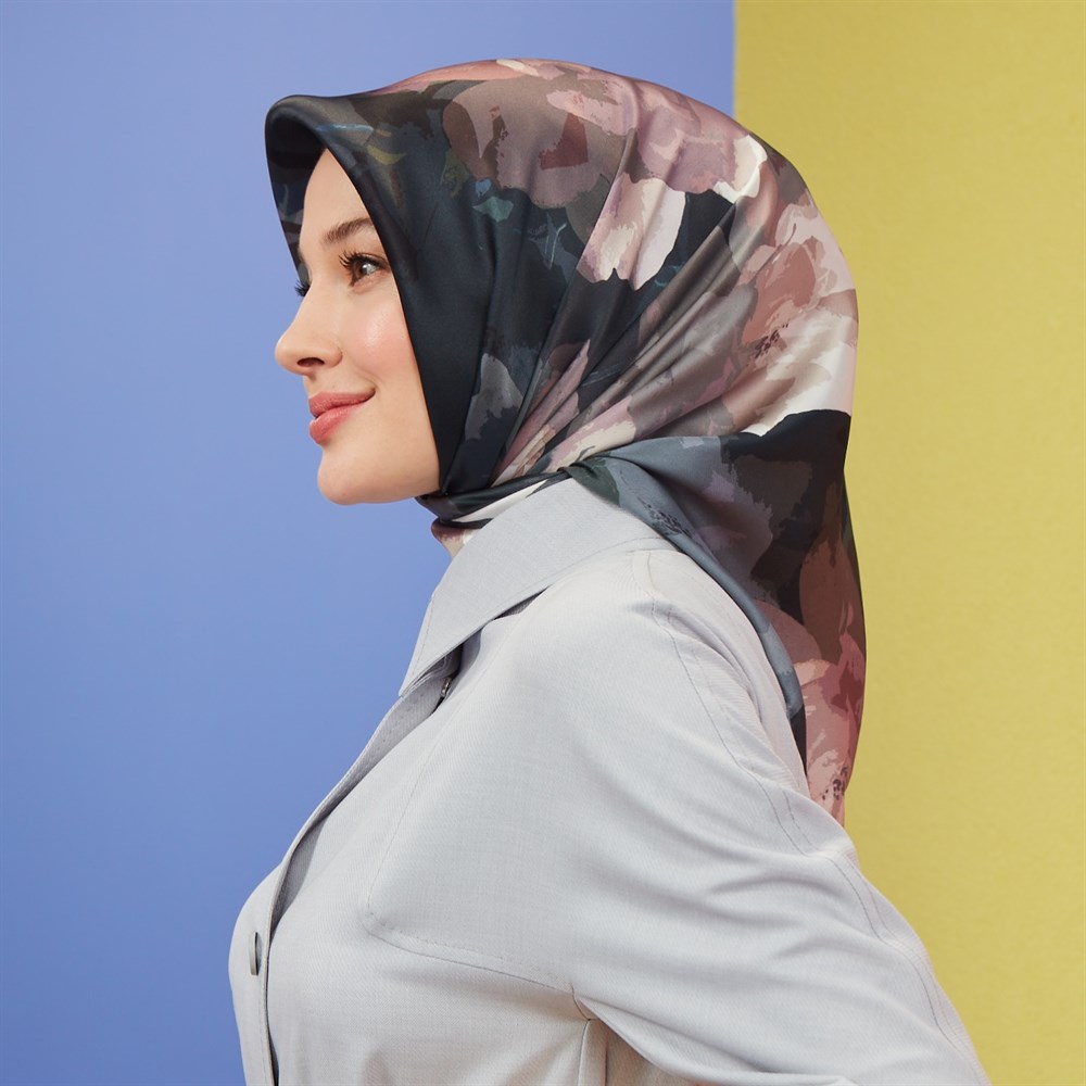 Armine İpek Eşarp 2021 İlkbahar-Yaz - 8534D 33 - Tivil