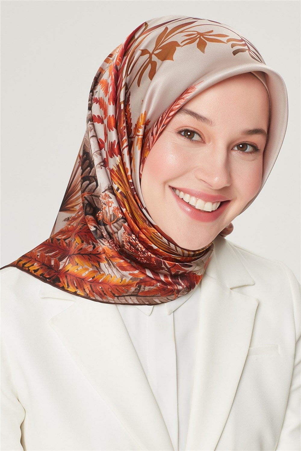 Armine Silk Scarf 2021 Spring-Summer - 8536D 83 - Twill