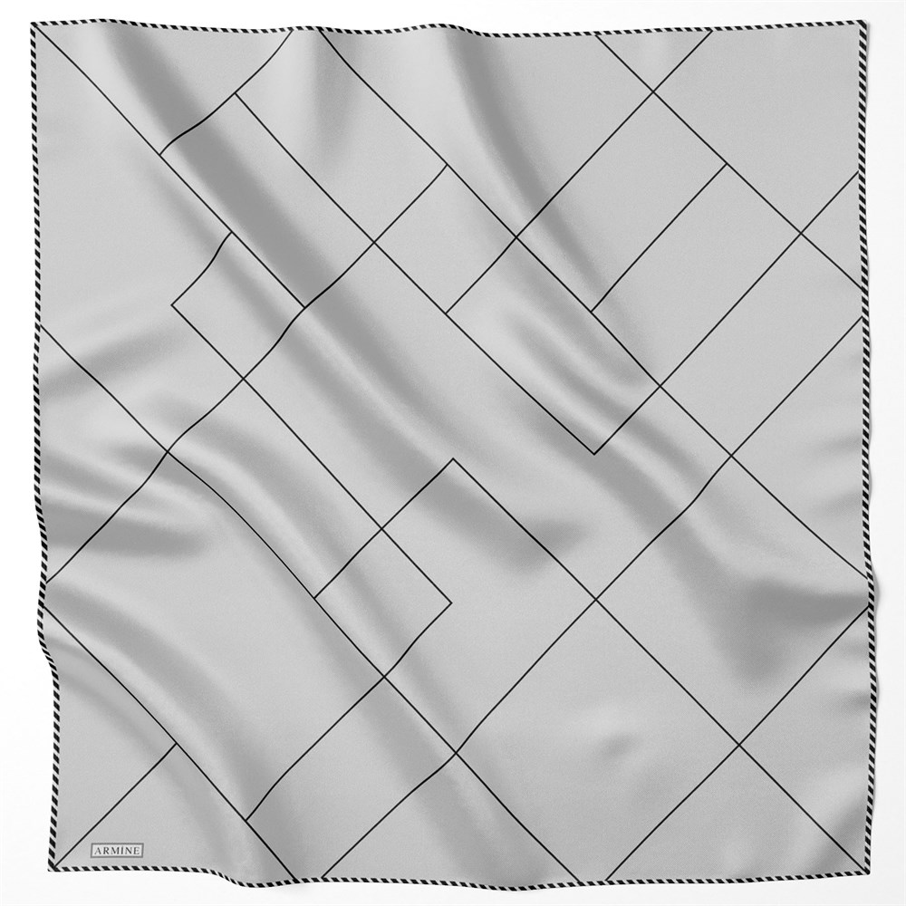 Armine Silk Scarf 2021/2022 Fall-Winter - 8655D-07 - Twill