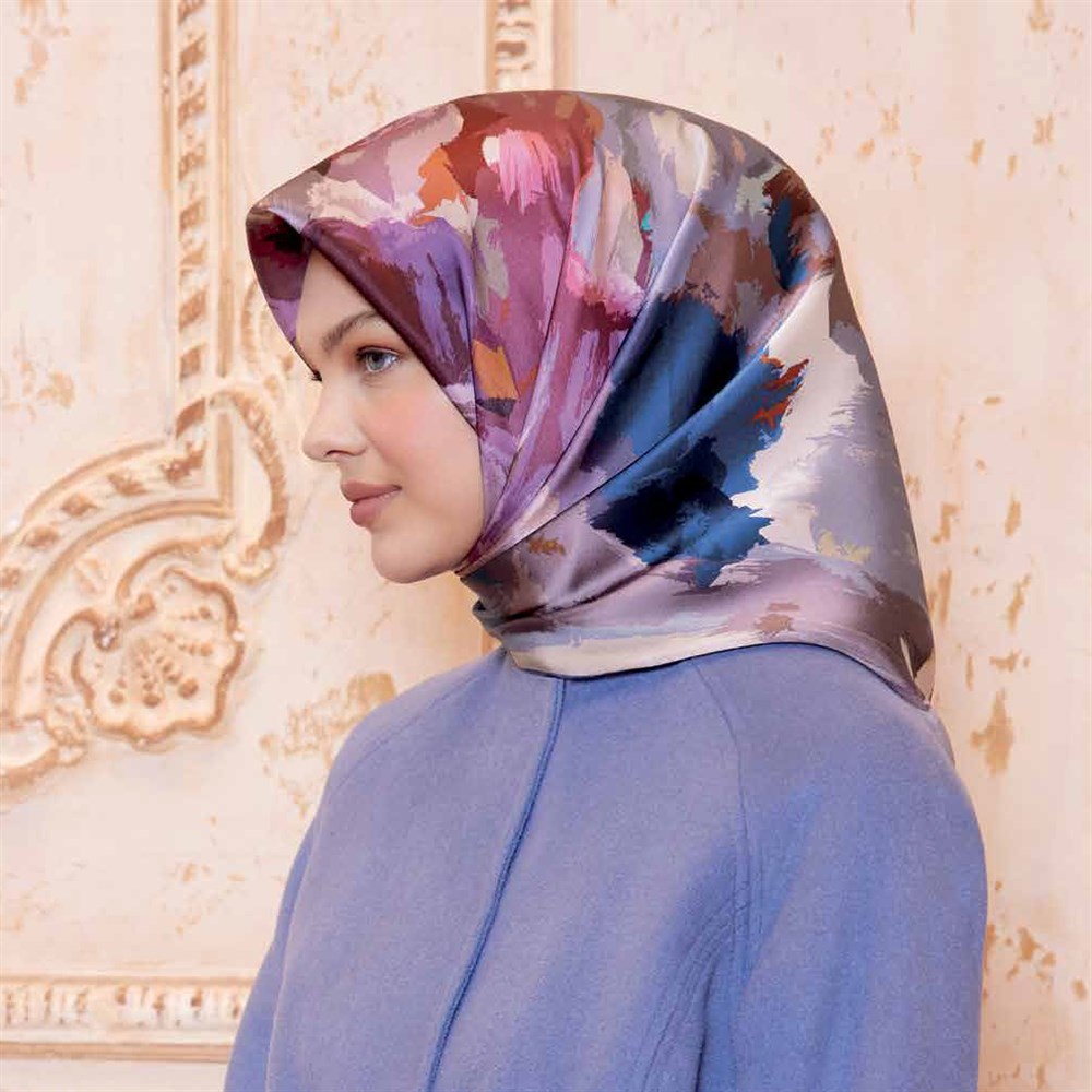 Armine Silk Scarf 2021/2022 Fall-Winter - 8651D-01 - Satin