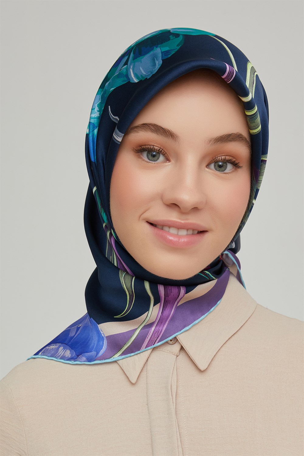 Armine Silk Scarf 2021/2022 Fall-Winter - 8665D-51 - Satin