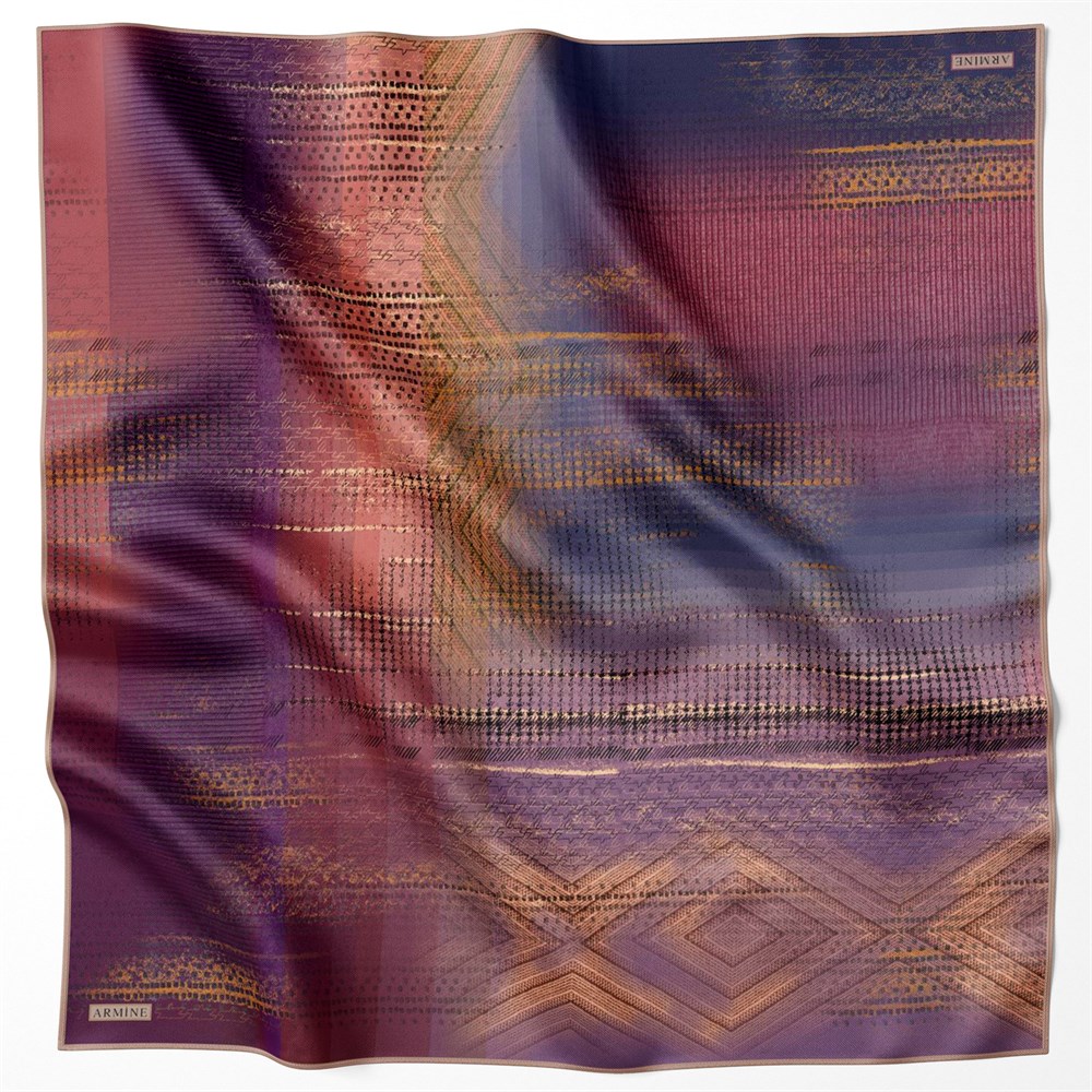 Armine Silk Scarf 2021/2022 Fall-Winter - 8602D-02 - Twill