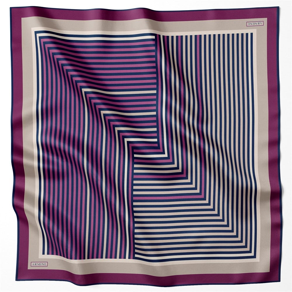 Armine Silk Scarf 2021/2022 Fall-Winter - 8633D-06 - Twill