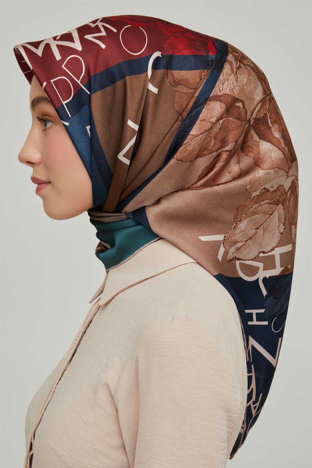 Armine İpek Eşarp 2021/2022 Sonbahar Kış - 8637D-08 - Sura