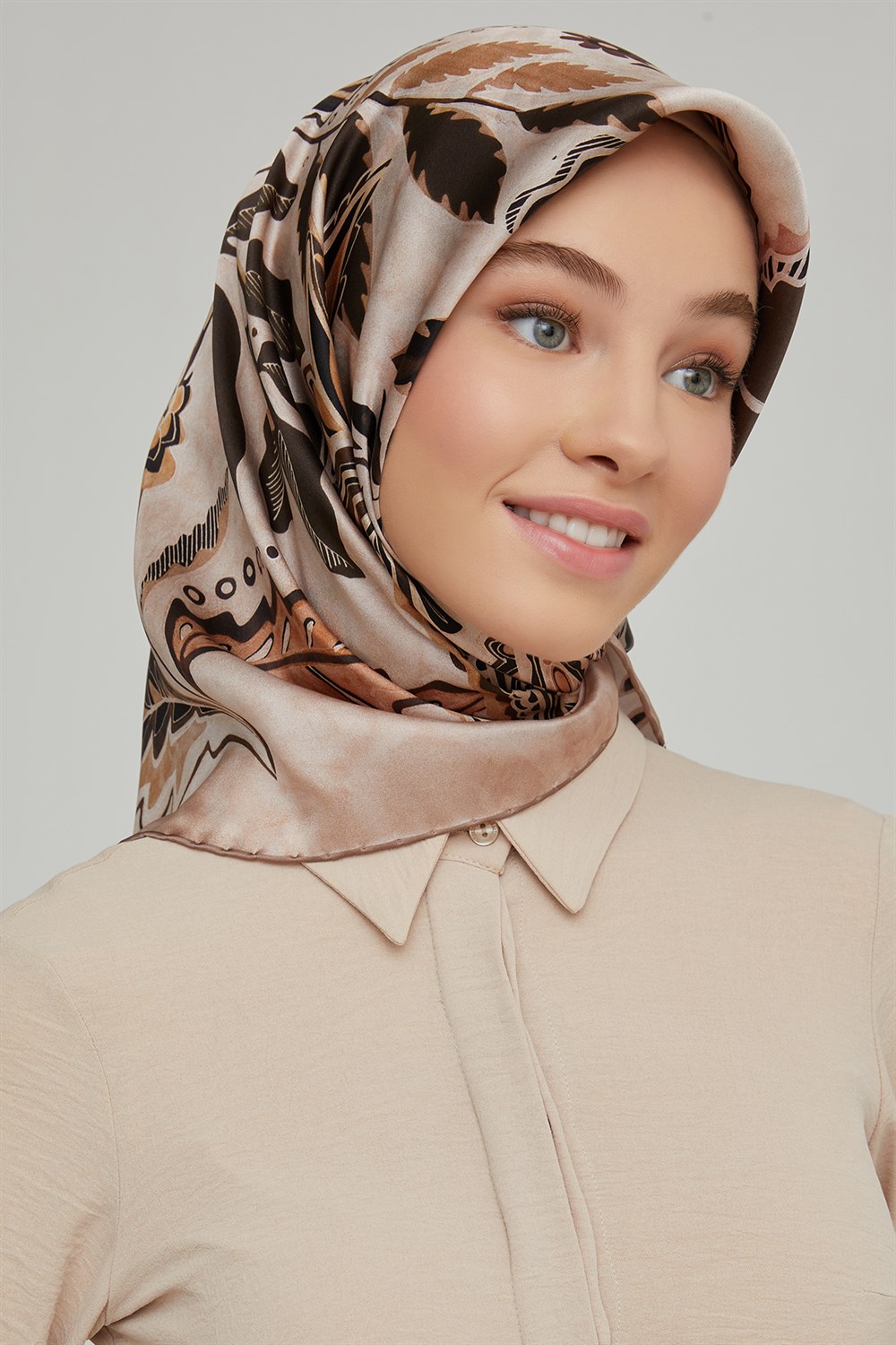 Armine Silk Scarf 2021/2022 Fall-Winter - 8657D-31 - Satin