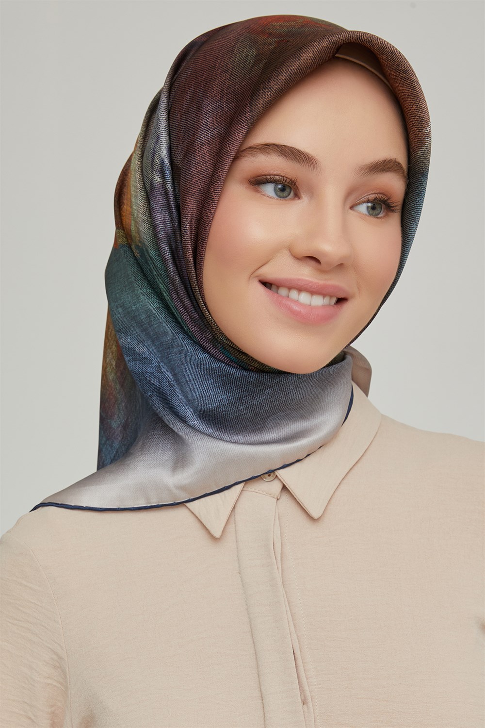 Armine Silk Scarf 2021/2022 Fall-Winter - 8648D-21 - Satin