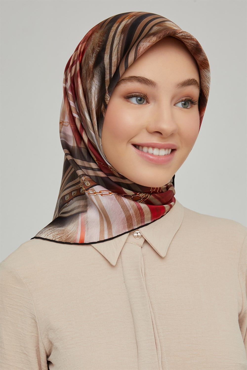Armine Silk Scarf 2021/2022 Fall-Winter - 8621D-05 - Twill