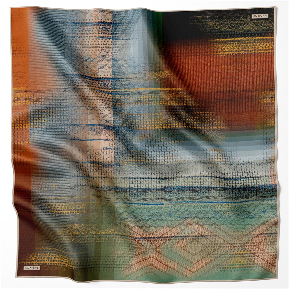 Armine Silk Scarf 2021/2022 Fall-Winter - 8602D-04 - Twill