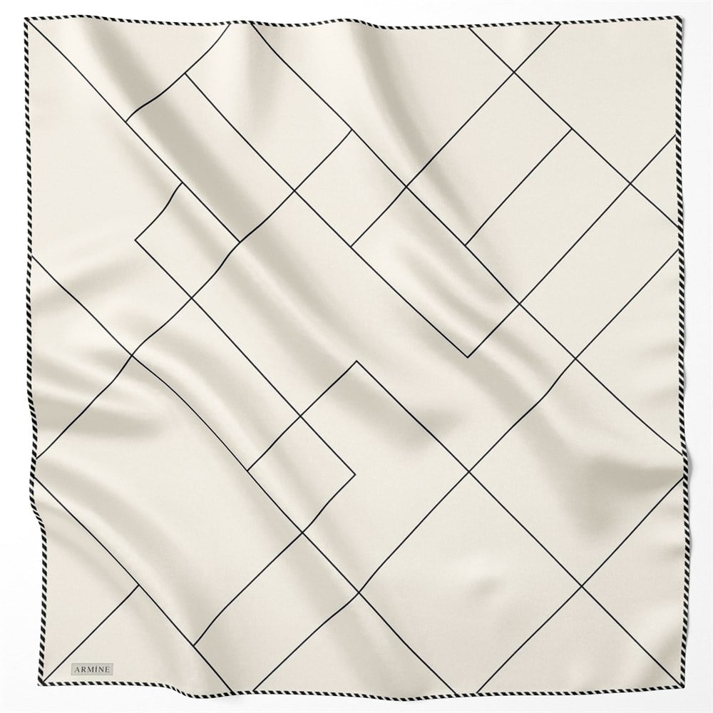 Armine Silk Scarf 2021/2022 Fall-Winter - 8655D-06 - Twill