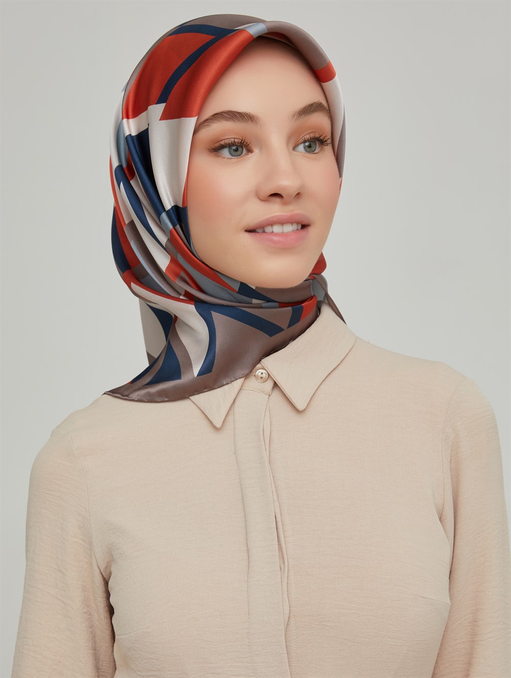 Armine İpek Eşarp 2021/2022 Sonbahar Kış - 8664D-27 - Sura