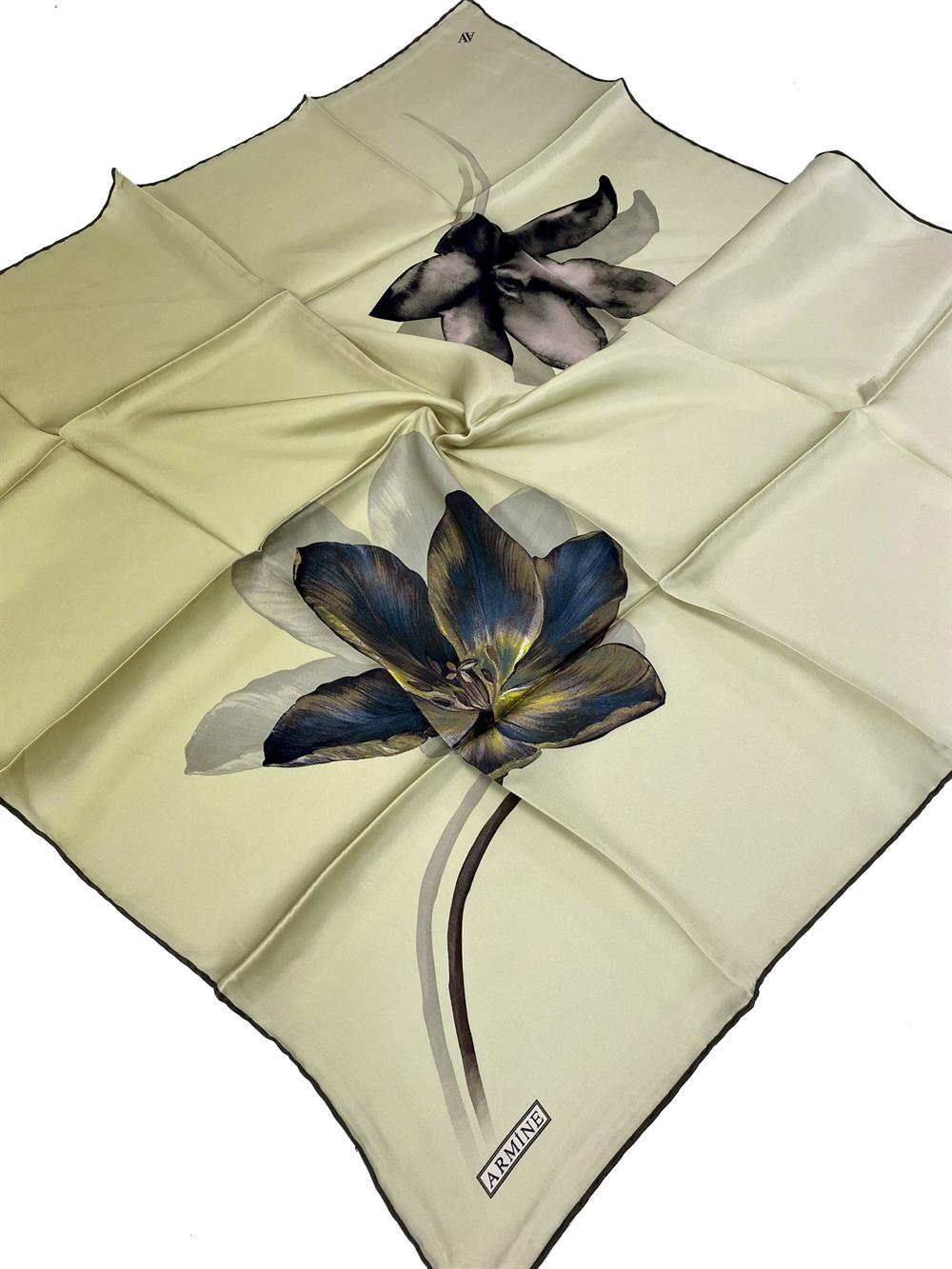 Armine Silk Scarf 2022 Spring-Summer - 8737D-59 - Twill