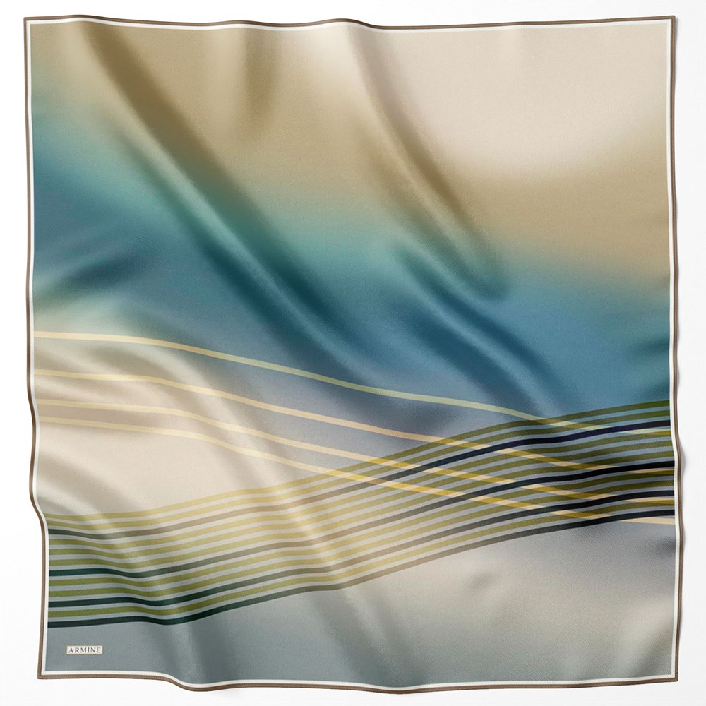 Armine Silk Scarf 2022 Spring-Summer - 8725D-32 - Twill