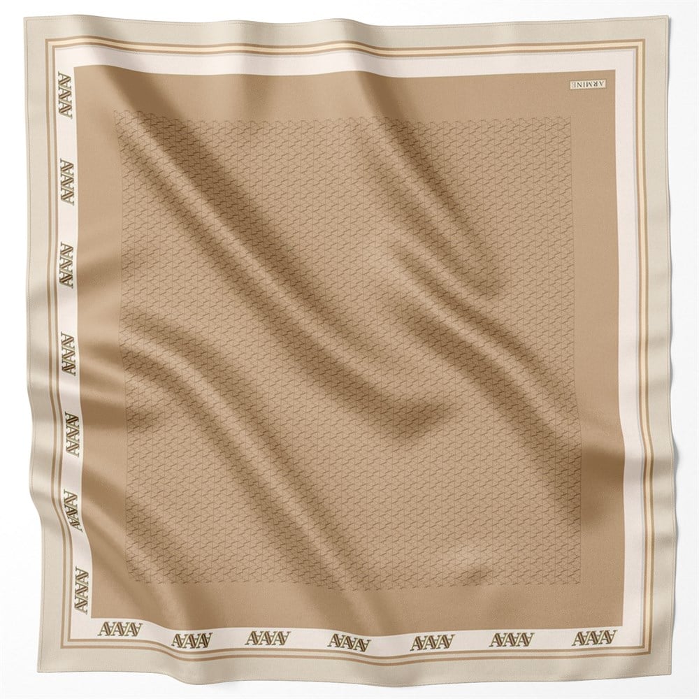 Armine Silk Scarf 2022 Spring-Summer - 8724D-12 - Satin