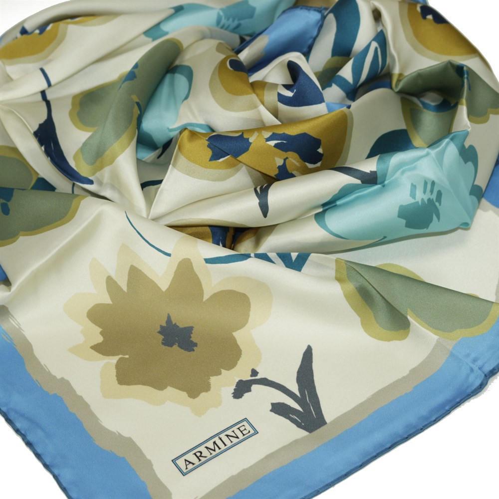 Armine Silk Scarf 2022 Spring-Summer - 8722D-05 - Twill