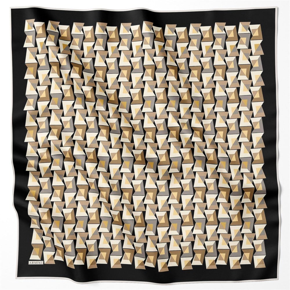 Armine Silk Scarf 2022 Spring-Summer - 8720D-03 - Satin
