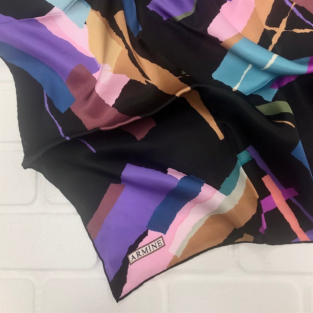 Armine Silk Scarf 2022 Spring-Summer - 8760D-05 - Satin