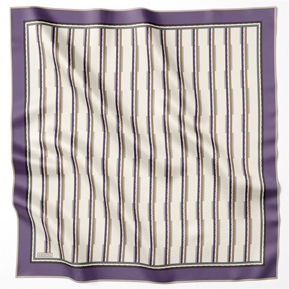 Armine Silk Scarf 2022 Spring-Summer - 8719D-05 - Twill