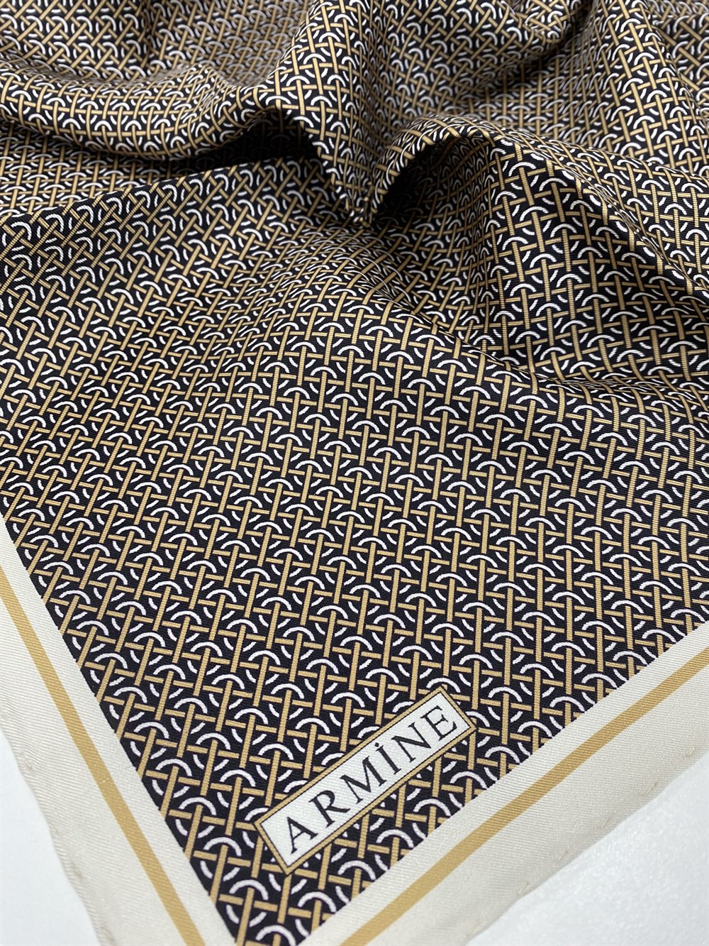 Armine Silk Scarf 2022 Spring-Summer - 8733D-03 - Twill