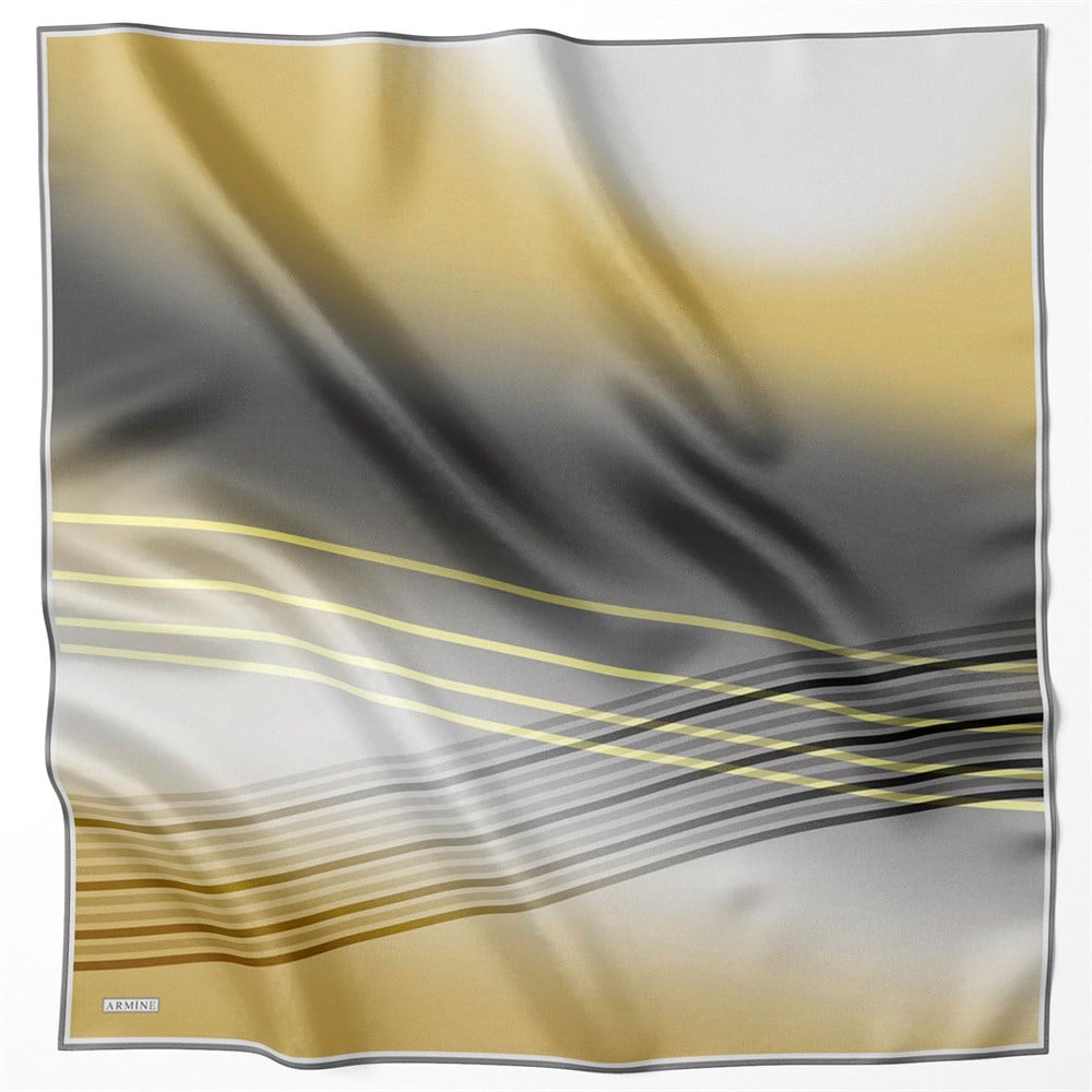 Armine Silk Scarf 2022 Spring-Summer - 8725D-07 - Satin