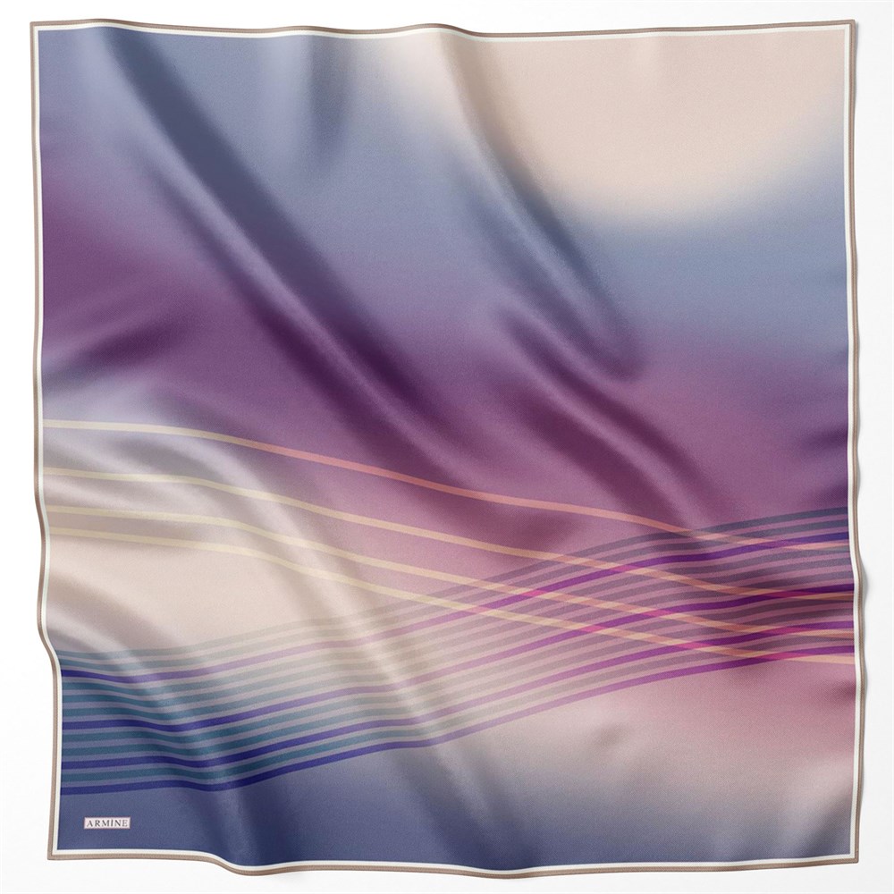 Armine Silk Scarf 2022 Spring-Summer - 8725D-31 - Satin
