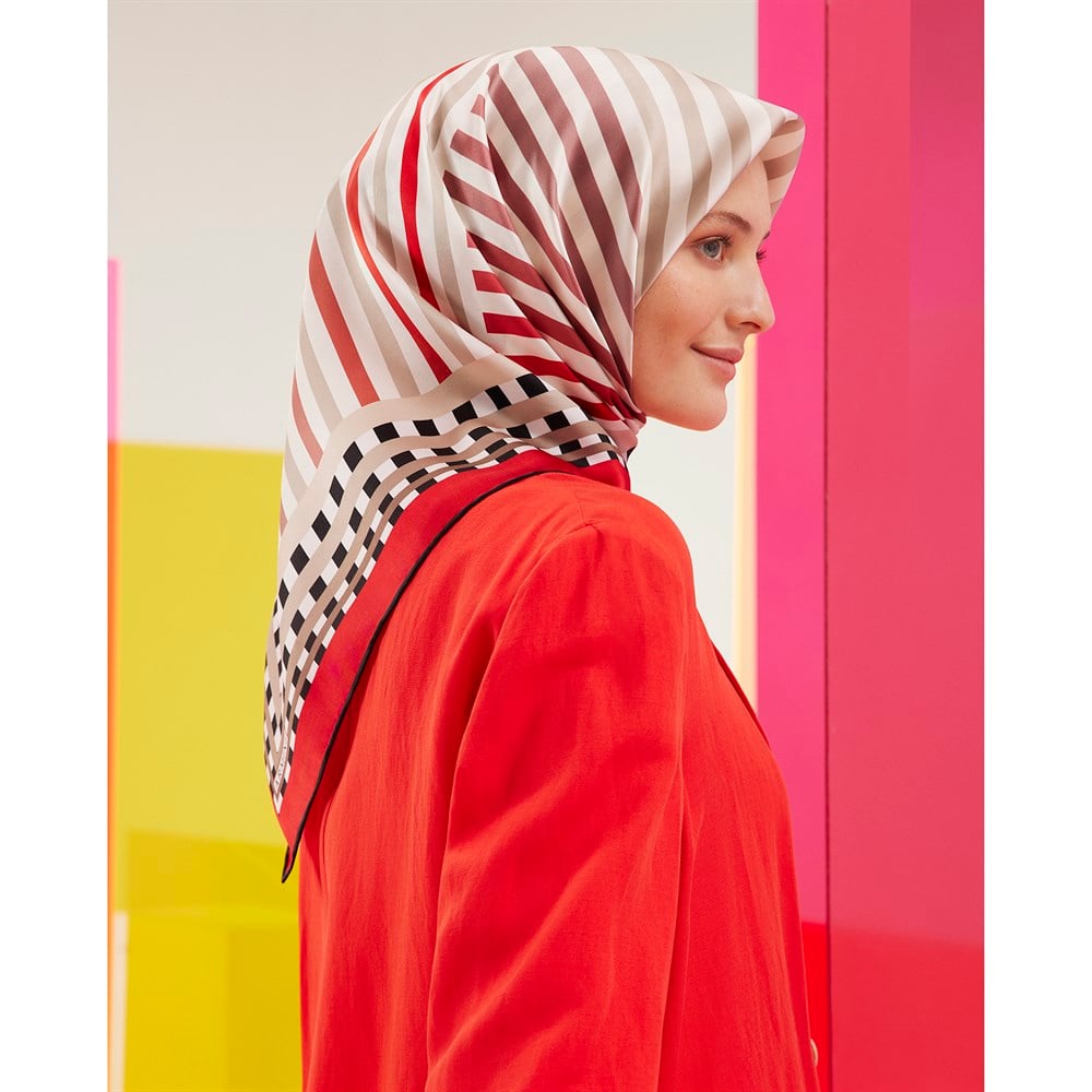 Armine İpek Eşarp 2022 İlkbahar-Yaz - 8739D-04 - Sura