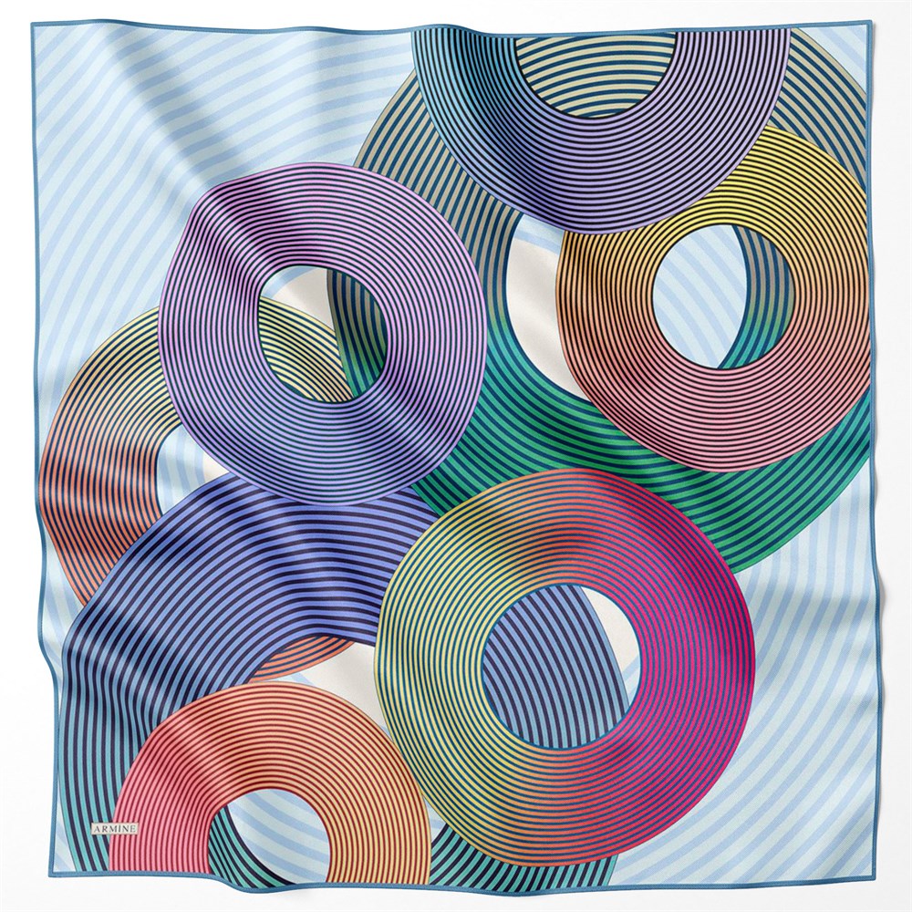 Armine Silk Scarf 2022 Spring-Summer - 8729D-31 - Twill