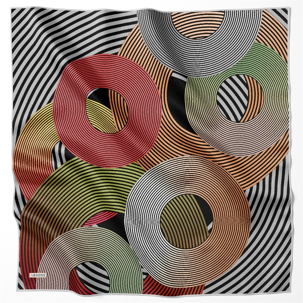 Armine İpek Eşarp 2022 İlkbahar-Yaz - 8729D-34 - Tivil