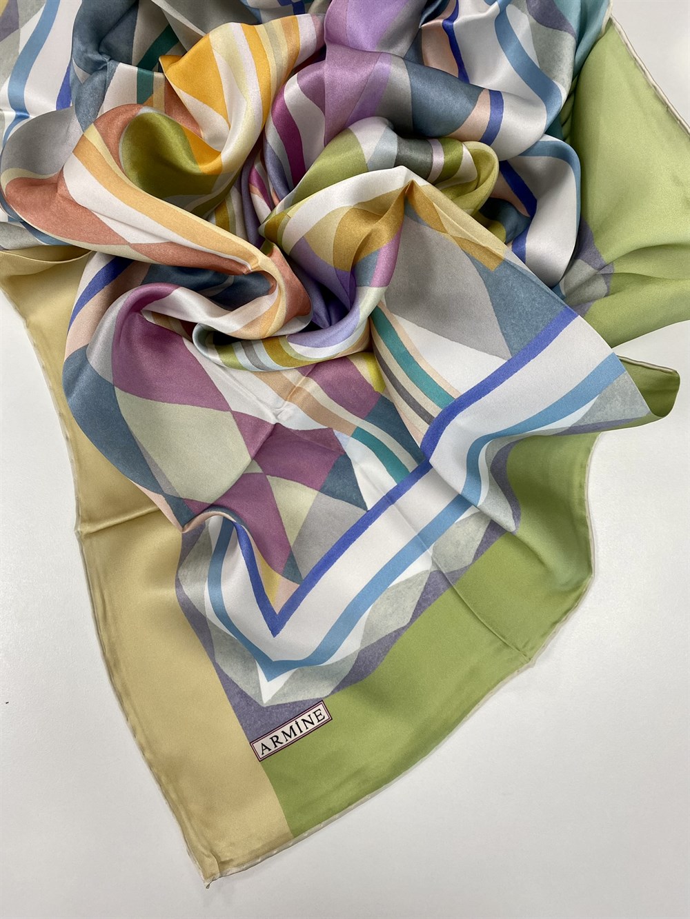 Armine Silk Scarf 2022 Spring-Summer - 8752D-19 - Satin