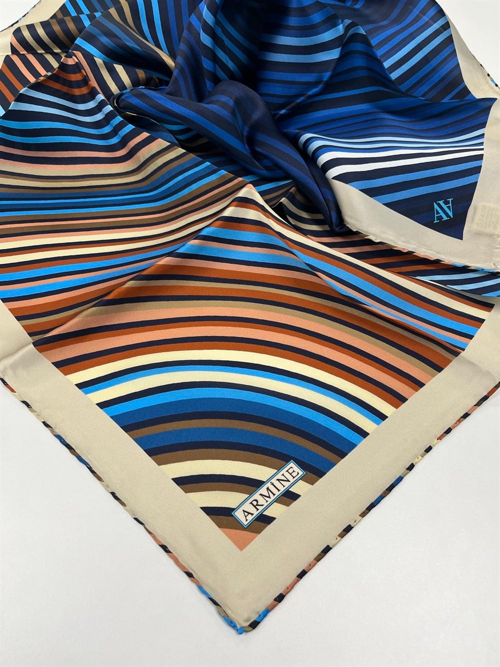 Armine Silk Scarf 2022 Spring-Summer - 8731D-08 - Twill