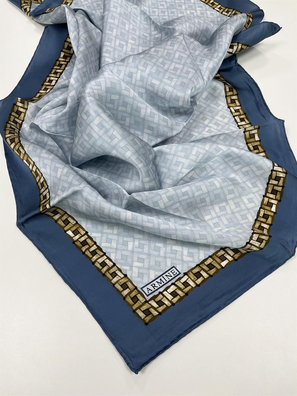 Armine İpek Eşarp 2022 İlkbahar-Yaz - 8758D-36 - Tivil