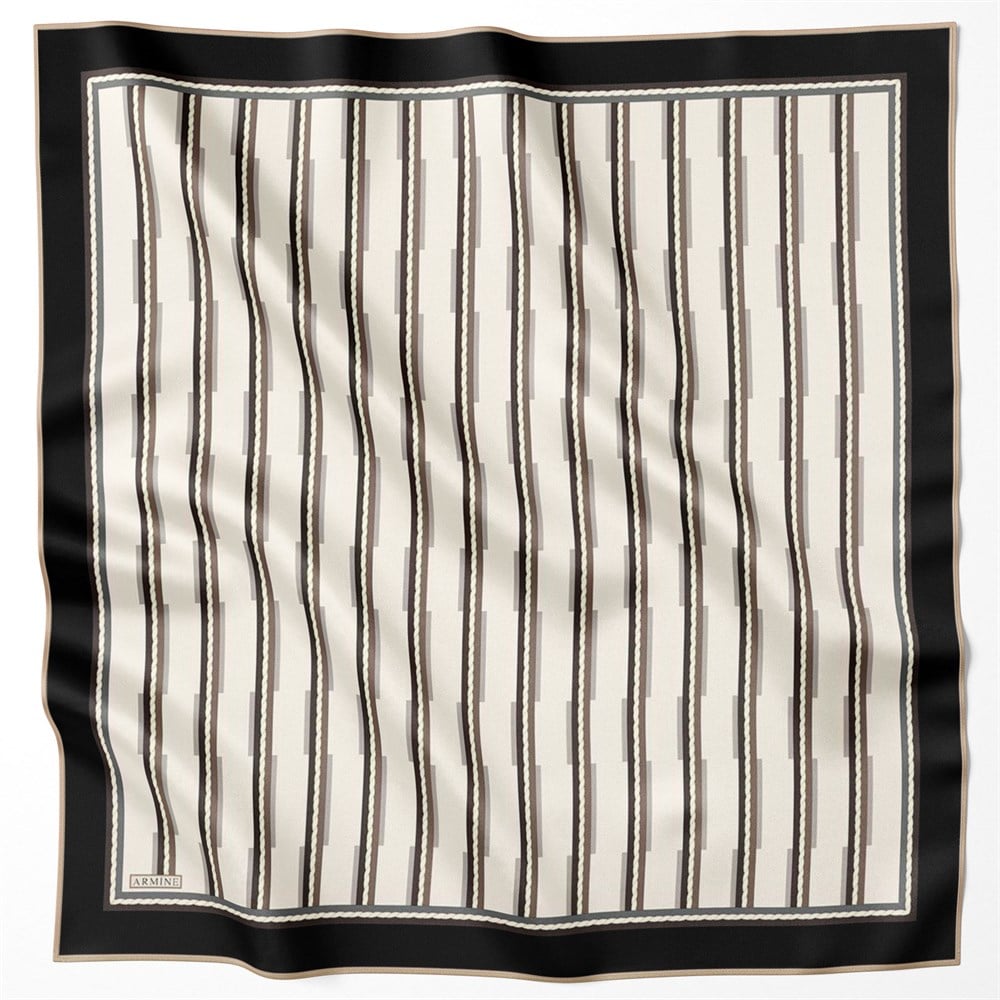 Armine Silk Scarf 2022 Spring-Summer - 8719D-03 - Twill
