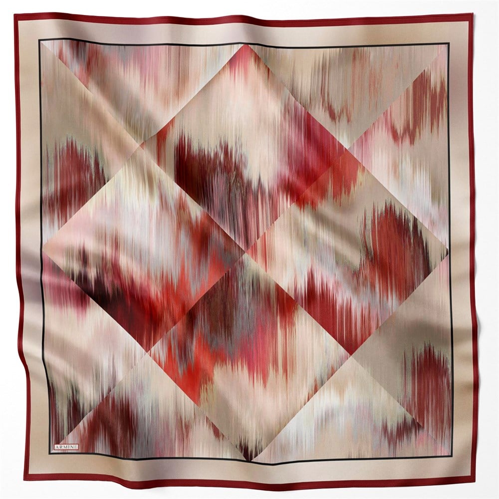 Armine Silk Scarf 2022 Spring-Summer - 8718D-04 - Twill