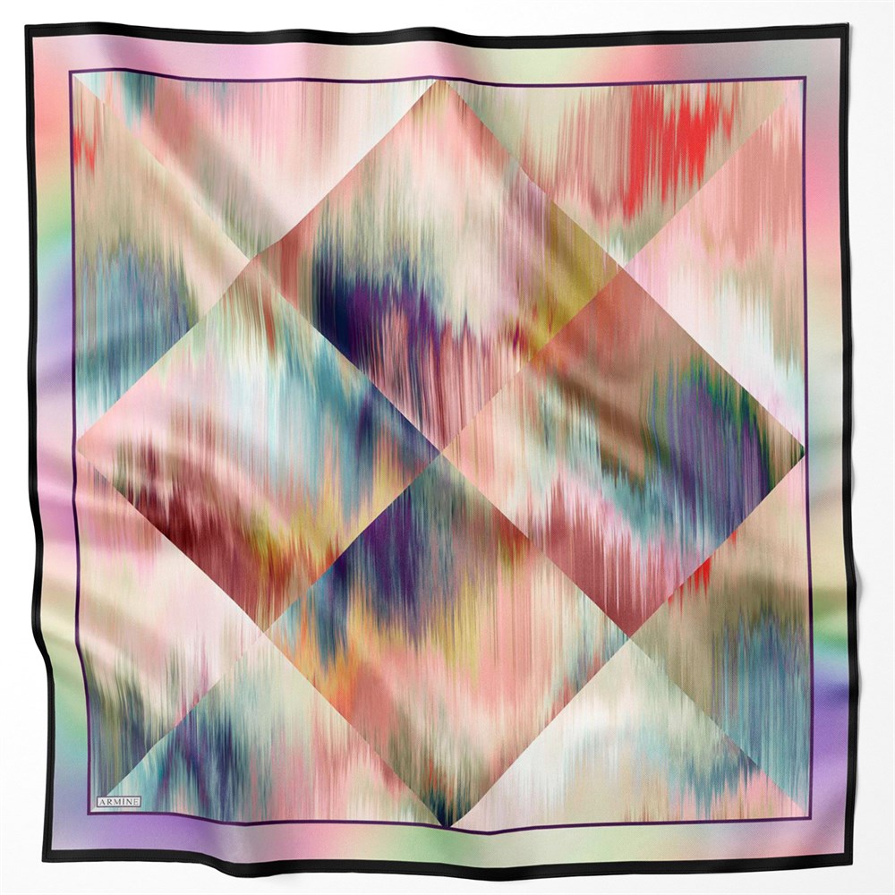 Armine Silk Scarf 2022 Spring-Summer - 8718D-51 - Satin