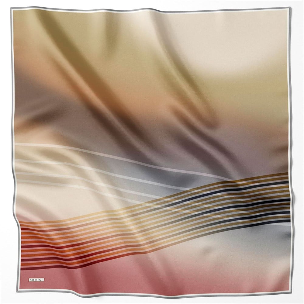 Armine Silk Scarf 2022 Spring-Summer - 8725D-35 - Twill