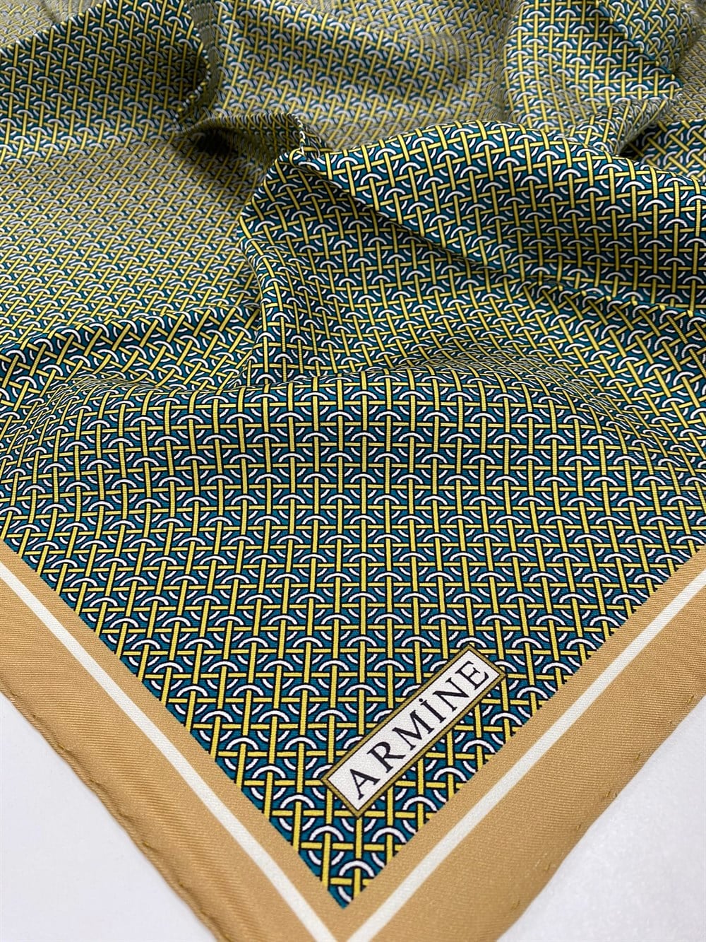 Armine Silk Scarf 2022 Spring-Summer - 8733D-37 - Twill