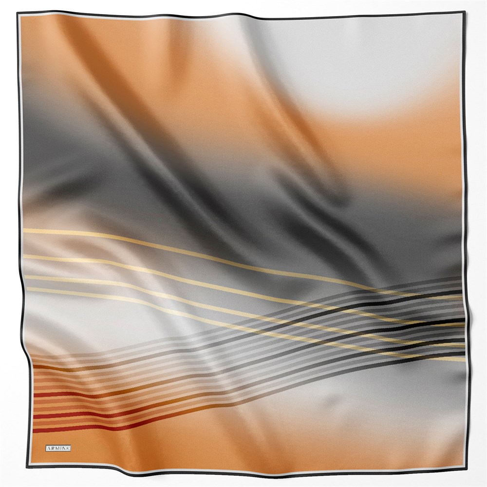Armine Silk Scarf 2022 Spring-Summer - 8725D-33 - Satin