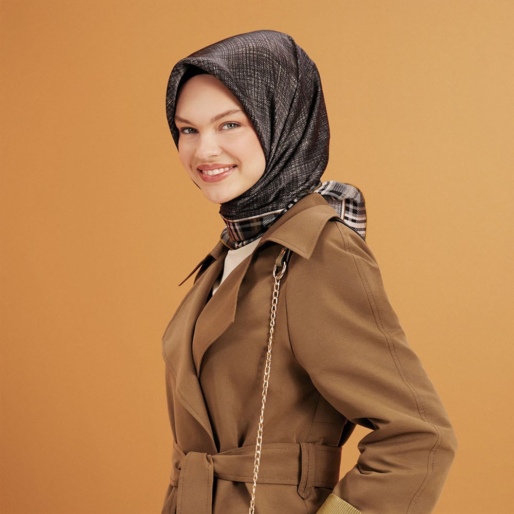 Armine İpek Eşarp 2022/2023 Sonbahar Kış - 8803D-33 - Tivil