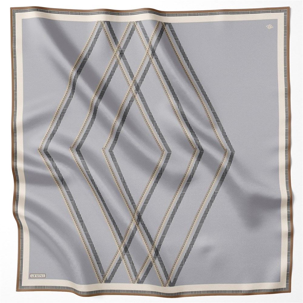 Armine Silk Scarf 2022/2023 Fall Winter - 8833D-38 - Satin