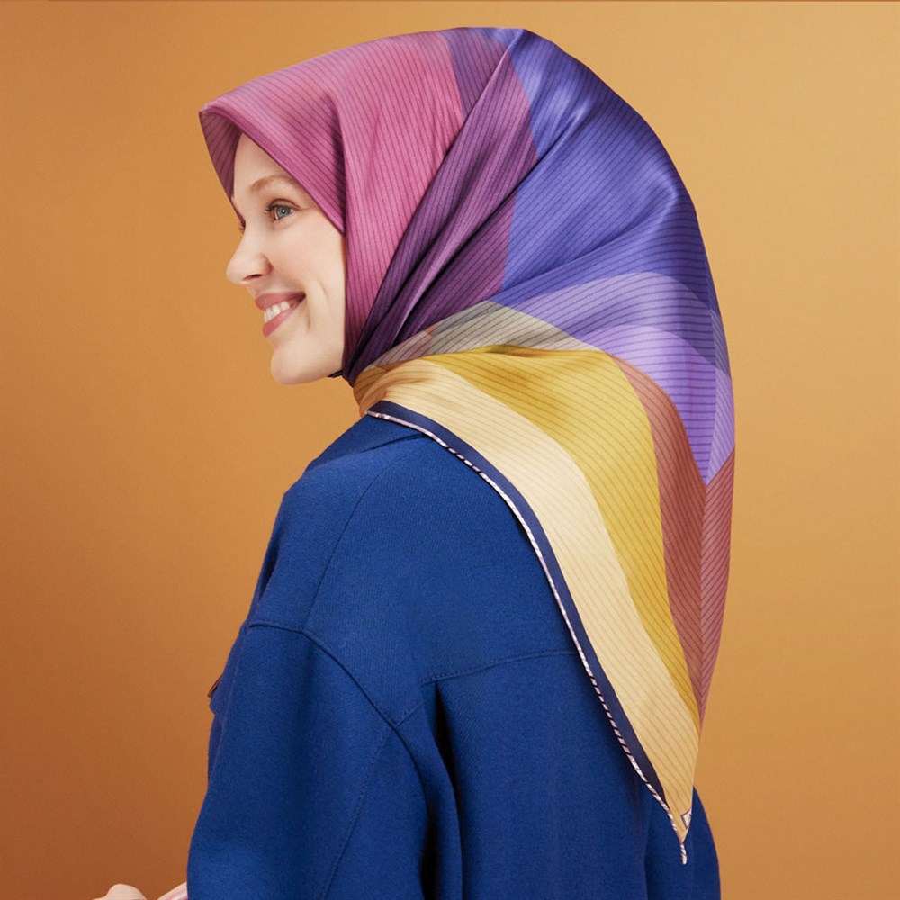 Armine İpek Eşarp 2022/2023 Sonbahar Kış - 8836D-35 - Tivil