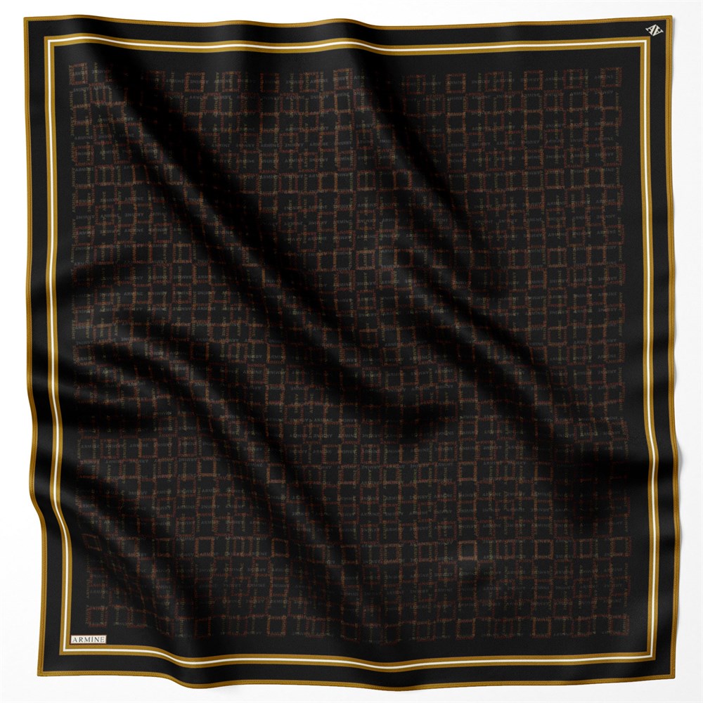 Armine Silk Scarf 2022/2023 Fall Winter - 8832D-39 - Satin